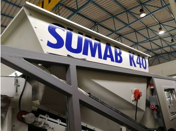 Concrete plant Sumab SALE! K-40 (40m3/h) Mobile Batching Plant: picture 1