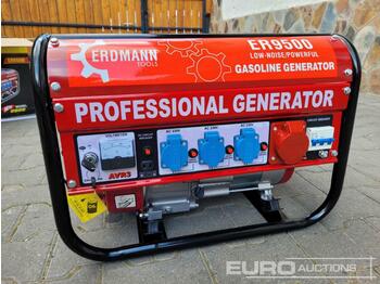 Generator set Unused 2022 Erdmann ER9500 Generator, 3x 230Volt, 1x 380Volt, Key Start: picture 1