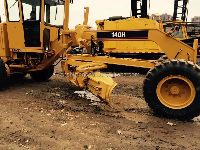 Bulldozer Used Caterpillar construction machine CAT140H 140K 140G Grader in stock for sale: picture 4