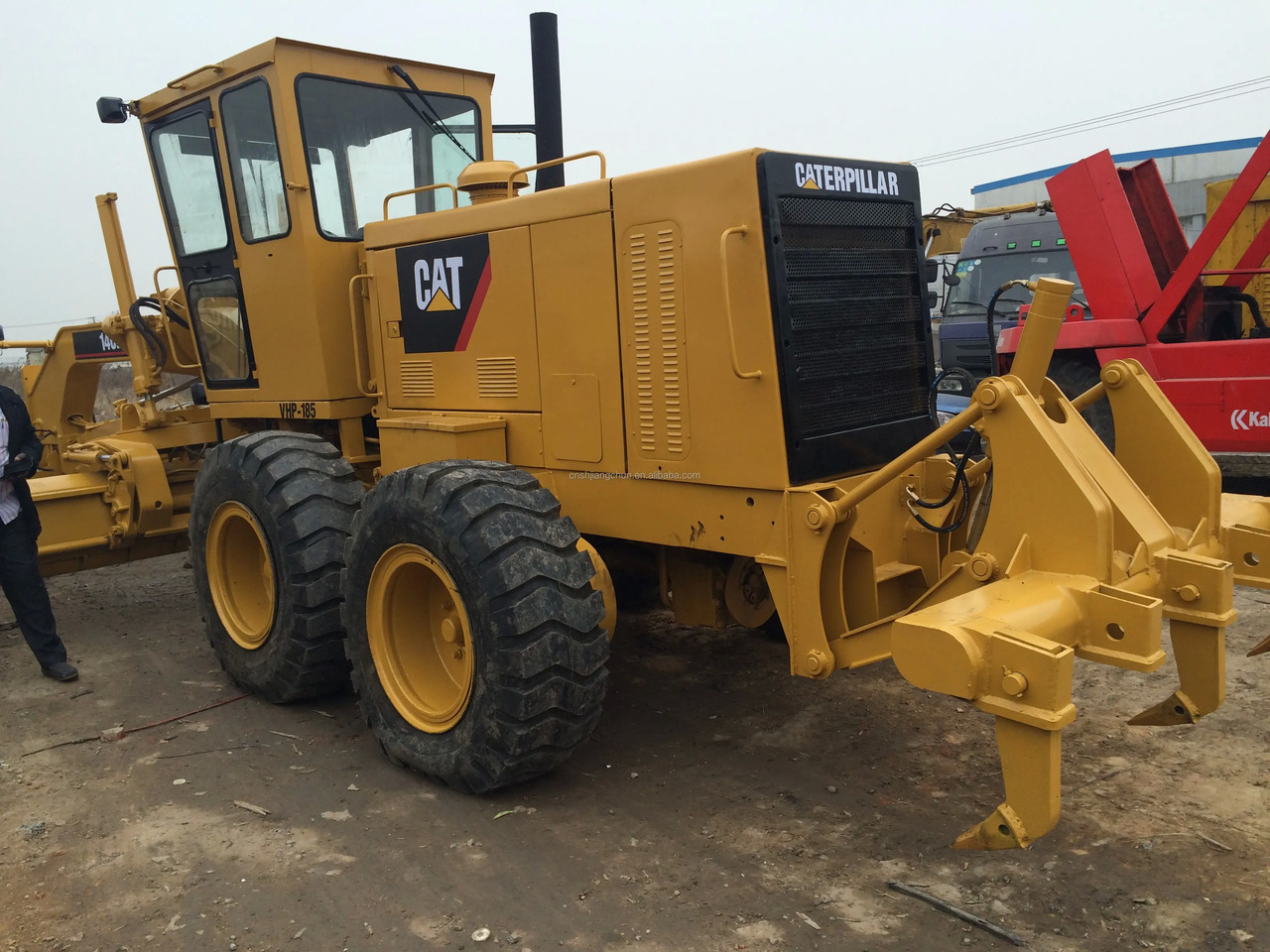 Bulldozer Used Caterpillar construction machine CAT140H 140K 140G Grader in stock for sale: picture 3