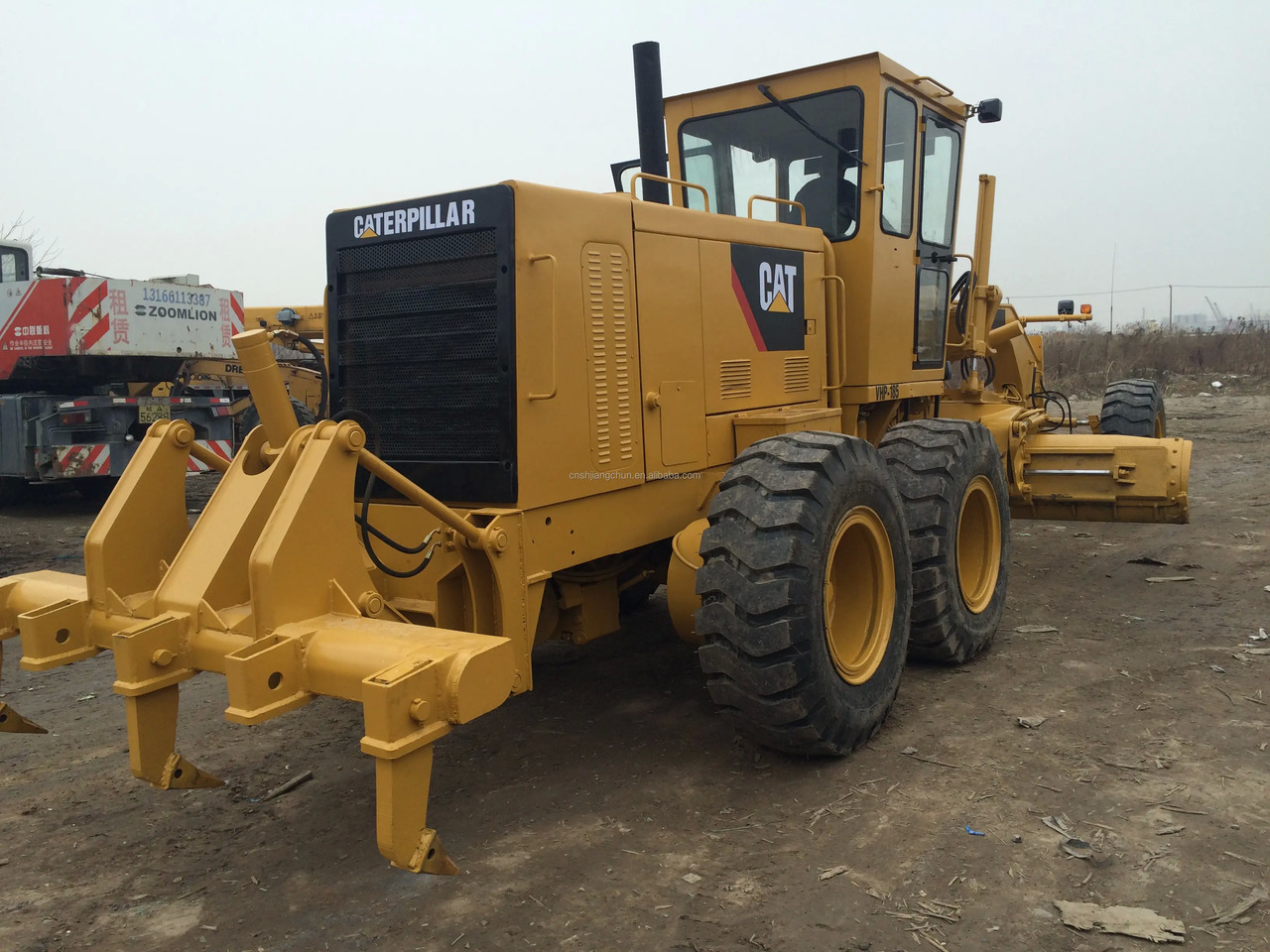 Bulldozer Used Caterpillar construction machine CAT140H 140K 140G Grader in stock for sale: picture 5