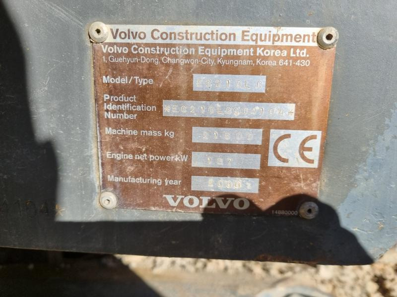 Crawler excavator Volvo EC210: picture 7