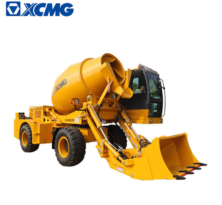 Lease a  XCMG Official SLM2600S 2.6cbm Concrete Mixer Mobile Self Loading Concrete Mixer Truck XCMG Official SLM2600S 2.6cbm Concrete Mixer Mobile Self Loading Concrete Mixer Truck: picture 2