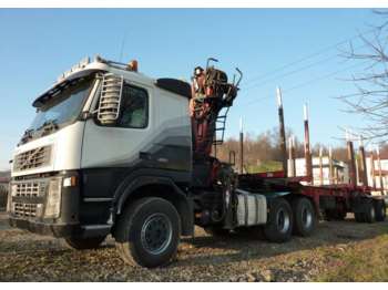 Volvo FM 12 420 6x6 - Forestry trailer