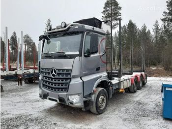 Forestry trailer, Truck MERCEDES-BENZ 3263 8x4, big axles, no crane: picture 1