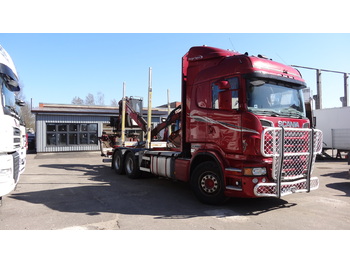 Forestry trailer, Crane truck SCANIA R620: picture 1