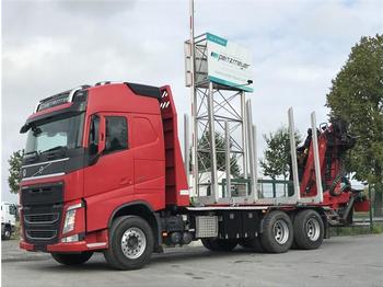 Forestry trailer, Truck Volvo - FH 13 500 BL 6x4: picture 1