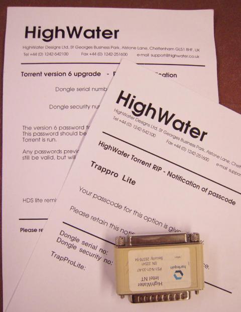 Printing machinery Highwater Torrent Rip V6 mit Tiff-Output (Lüscher): picture 2