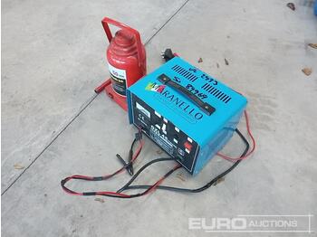 Workshop equipment Maranello 12/24 Volt Battery Charger & 50 Ton Bottle Jack: picture 1
