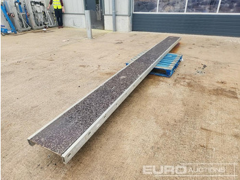  5.4m x 450mm Aluminium Staging Board - Workshop equipment