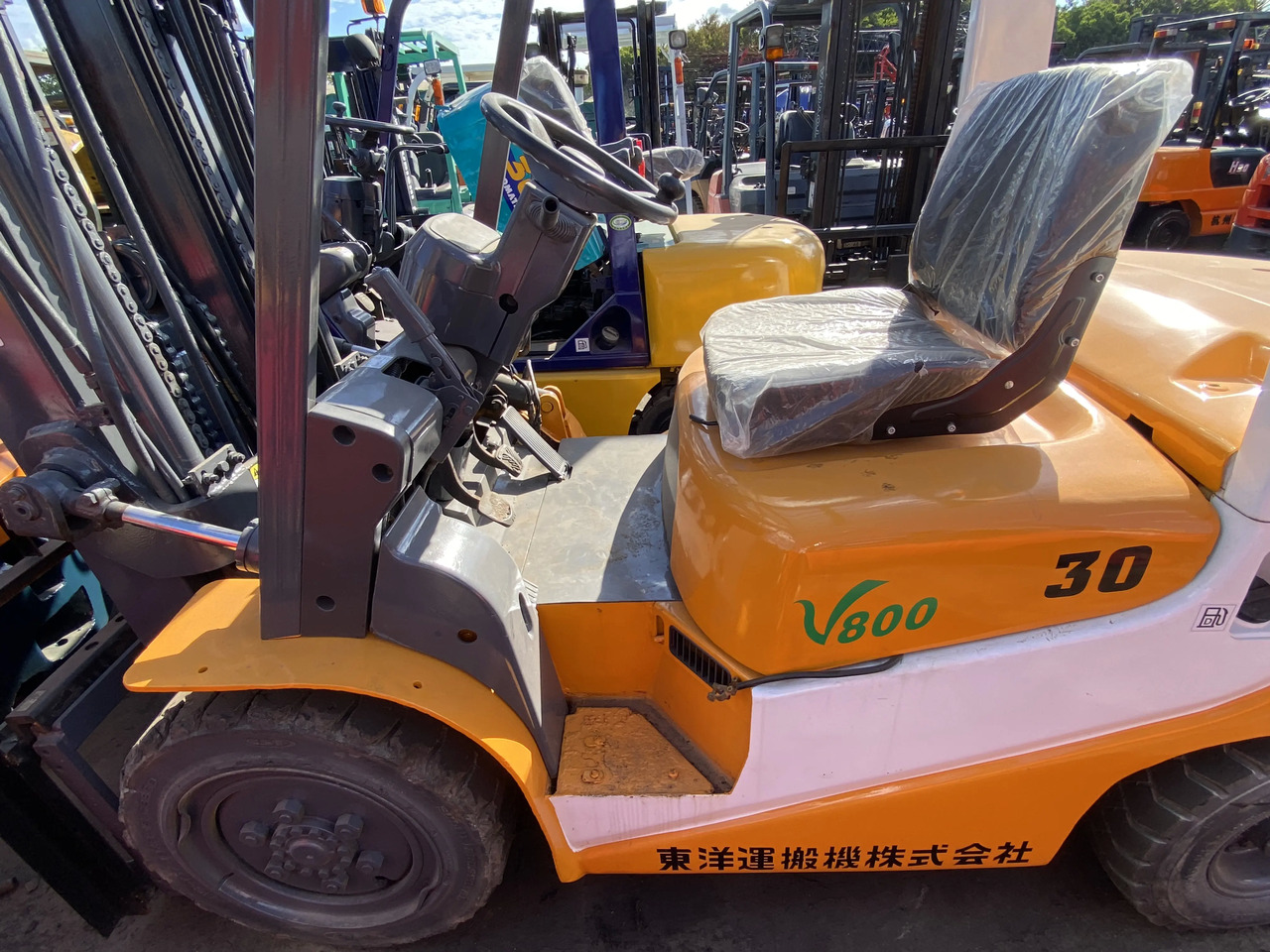 Diesel forklift Best price Used Japan 3ton 5ton 7ton TCM Forklift TCM FD30 Mini diesel forklift for sale: picture 6