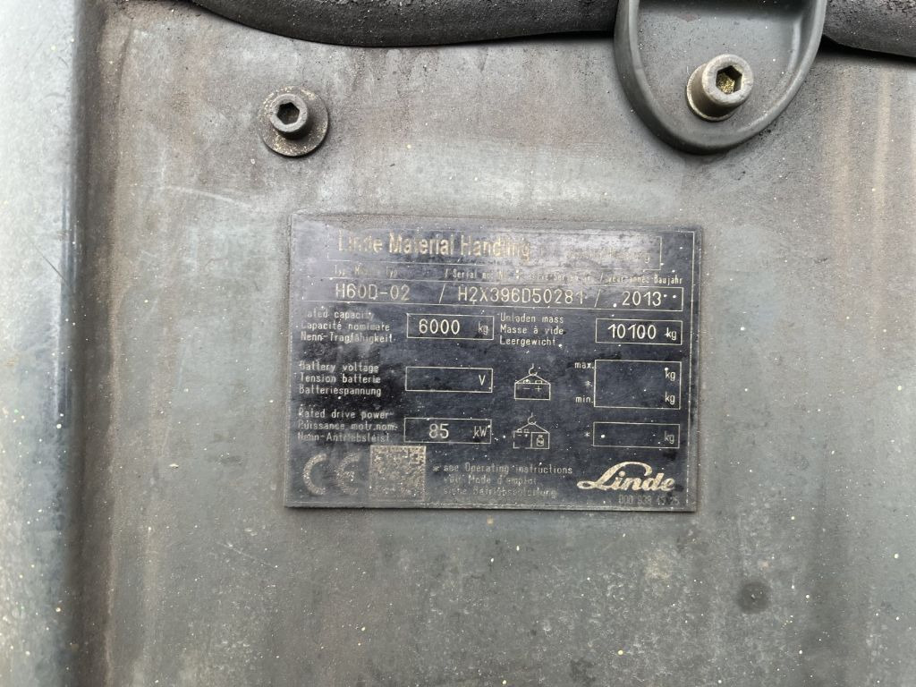 Diesel forklift Linde H60D-02: picture 5