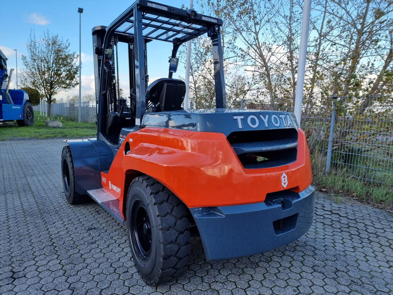 Diesel forklift TOYOTA 8FD70F: picture 7