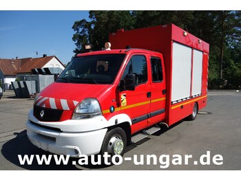 Fire truck Renault Mascott 160 DXi Doka Feuerwehr LBW AHK Dachterrasse Wohnmobil 460 Radstand