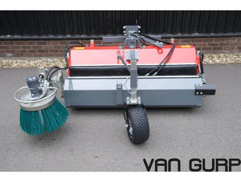New Road sweeper Giant Veegmachine met hydraulische opvangbak en zijborst: picture 2