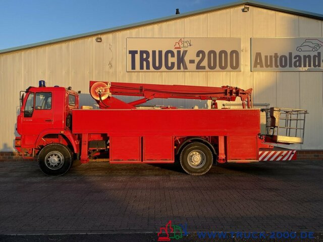 Fire truck MAN 18.280 4x4 Feuerwehr 25m Höhe Rettungskorb: picture 9
