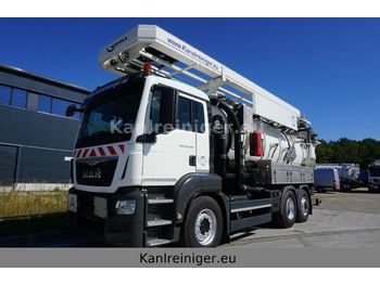 Vacuum truck MAN TGS 26.440 6x2 Kroll ADR Kombi: picture 1