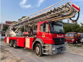 Fire truck Mercedes-Benz AXOR 6x4 drive fire truck with elevating platform: picture 1