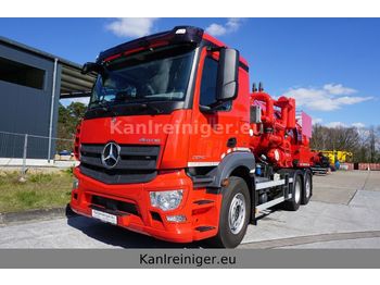 Vacuum truck Mercedes-Benz Antos 2840  6x2  2xVakuumpumpe: picture 1