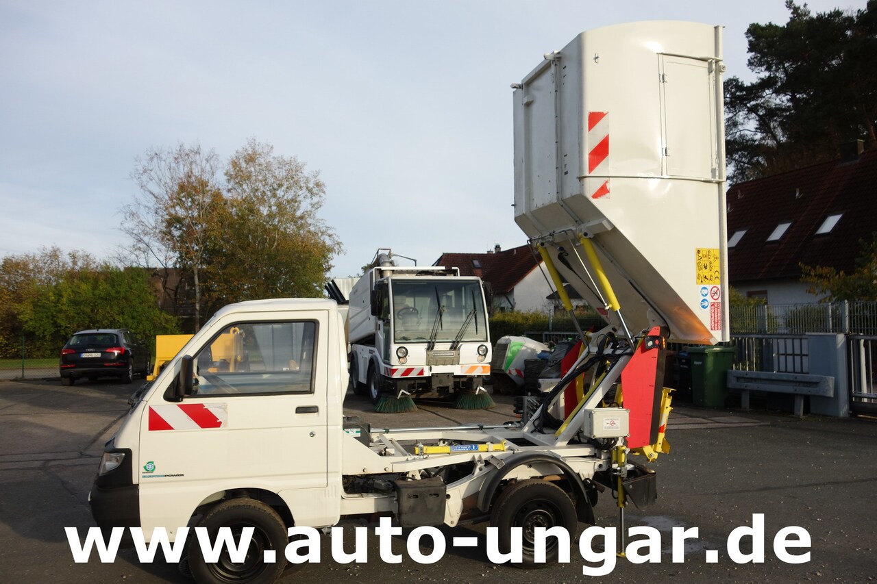 Garbage truck Piaggio Porter S90 Müllwagen IRIDE Tonnenlifter Kipper Kleinmüllwagen Zöller Mini: picture 17