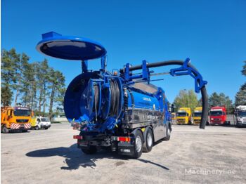 Vacuum truck SCANIA WUKO ROLBA ADR FOR CLEANING COMBI CHANNELS: picture 1