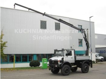 Unimog 425 U 1500 Pritsche Kran MKG 10,4m=610kg Zapfwel  - Municipal/ Special vehicle