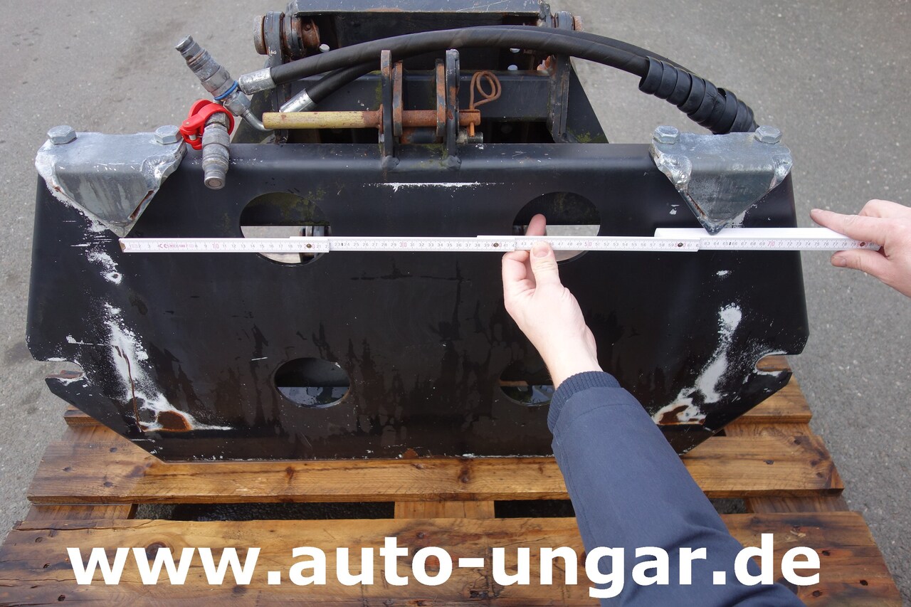 Municipal tractor Unimog Multicar Frontanbau Adapterplatte Frontkraftheber Unimog-Multicar: picture 15