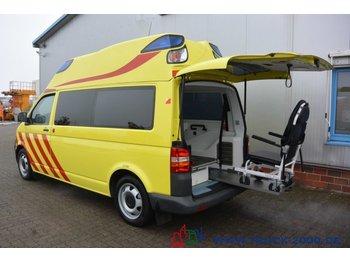Ambulance Volkswagen T5 2.5 TDI Ambulance Mobile RTW Scheckheft 1.Hd: picture 1