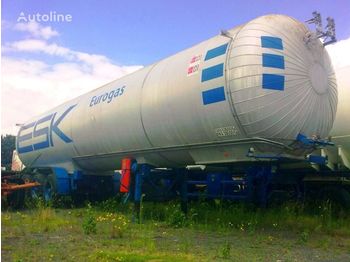 Tank semi-trailer for transportation of gas AUREPA LNG, Methane, Gas Tank, 45000 Liter, Natural gas, Air Liquide cr: picture 1