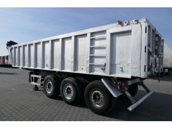 Tipper semi-trailer Benalu WYWROTKA 27 m3 / ALUMINIOWA / SAF / KLAPO-DRZWI / zderzak hydrau: picture 3