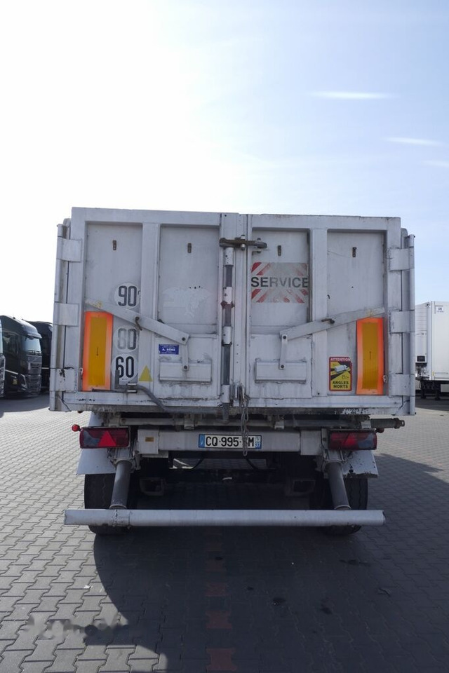 Tipper semi-trailer Benalu WYWROTKA 27 m3 / ALUMINIOWA / SAF / KLAPO-DRZWI / zderzak hydrau: picture 5