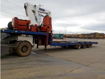 Low loader semi-trailer Broshuis E-2190/20: picture 1
