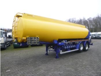 Tank semi-trailer for transportation of fuel Caldal Fuel tank alu 29.6 m3 / 6 comp + pump/counter: picture 1