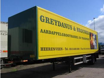  Draco Aluminium gelenkt - Closed box semi-trailer