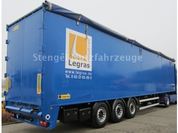  Legras 3-Achs Schubboden 91 cbm / Trennwand - Closed box semi-trailer