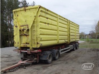 Närko D4YF51H11 Lastbilssläp med containers  - Closed box semi-trailer