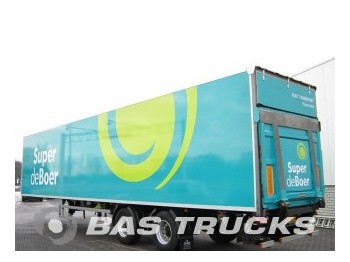 Tracon Laadklep 3000kg Stuuras Hardhouten Vloer TO.2 - Closed box semi-trailer