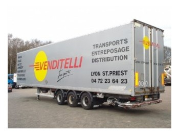 Trouillet MEGA Closed box - Closed box semi-trailer