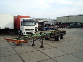 Netam 40 FT - 2x20 FT - Bladgeveerd - Goede staat - Container transporter/ Swap body semi-trailer