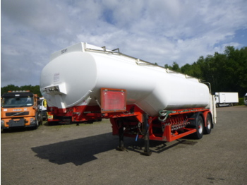 Tank semi-trailer for transportation of fuel Crane Fruehauf Lube oil tank alu 25 m3 / 8 comp + pump/counter: picture 1