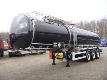 Tank semi-trailer for transportation of bitumen Crossland Bitumen tank inox 33.4 m3 + heating / ADR/GGVS: picture 1