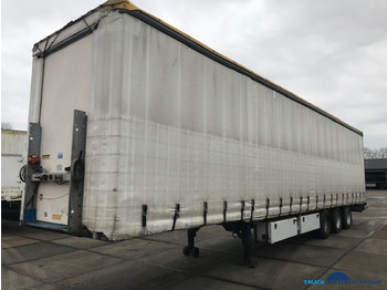 Curtainsider semi-trailer Groenewegen Mega Schuifzeilen schuifdak alu side Joloda tracks anti ice roof