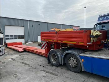Low loader semi-trailer DANSON 2 AS - EURO - BED 6,10 + 5,00 METER: picture 1