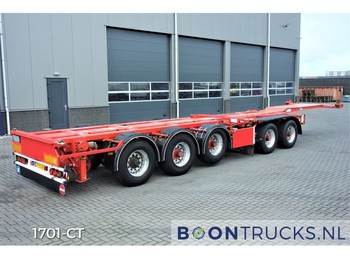 Container transporter/ Swap body semi-trailer D-Tec CT5S1 1 2 | 2x20-40-45ft HC * COMBITRAILER: picture 1
