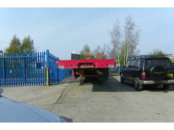 Low loader semi-trailer for transportation of heavy machinery Dennison Tieflader: picture 1