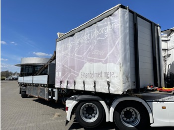 DAPA City trailer with HMF 910 - Dropside/ Flatbed semi-trailer