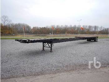 FONTAINE VELOCITY T/A Extendable - Dropside/ Flatbed semi-trailer