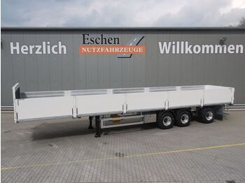 Schröder*NEU*Mitnahmestapler*Lift& Lenkachse*ALU  - Dropside/ Flatbed semi-trailer