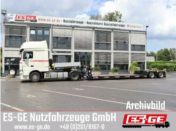 New Low loader semi-trailer Faymonville 2-Achs-Tiefbett 2x10 t - teleskopierbar: picture 1