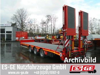 New Low loader semi-trailer Faymonville 3-Achs-Satteltieflader mit Hebebett, tele: picture 1